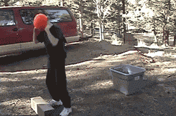 Troll Face Meme Shovel Prank GIF