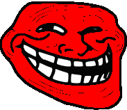 Troll Face Meme Sticker GIF
