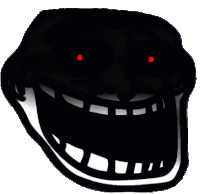 Troll Face Meme Sticker GIF