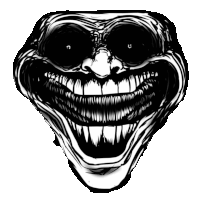 Troll Face Sticker GIF