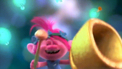 Troll Holding Trumpet and Flower