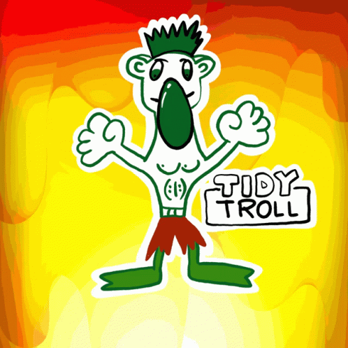 Troll with Tidy Troll