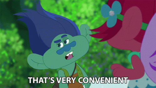 Trolls The Beat Goes On That's How Convenient GIF
