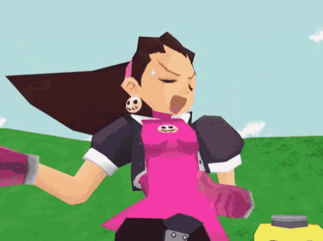 Tron Bonne Mega Man Legends Gif GIF