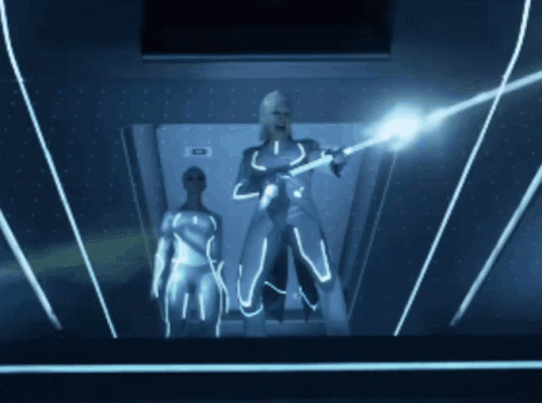 Tron Legacy Fire Shot GIF