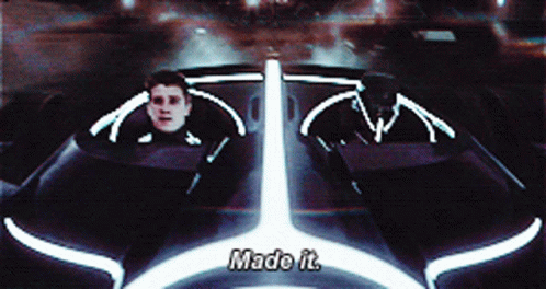 Tron Legacy Made It GIF
