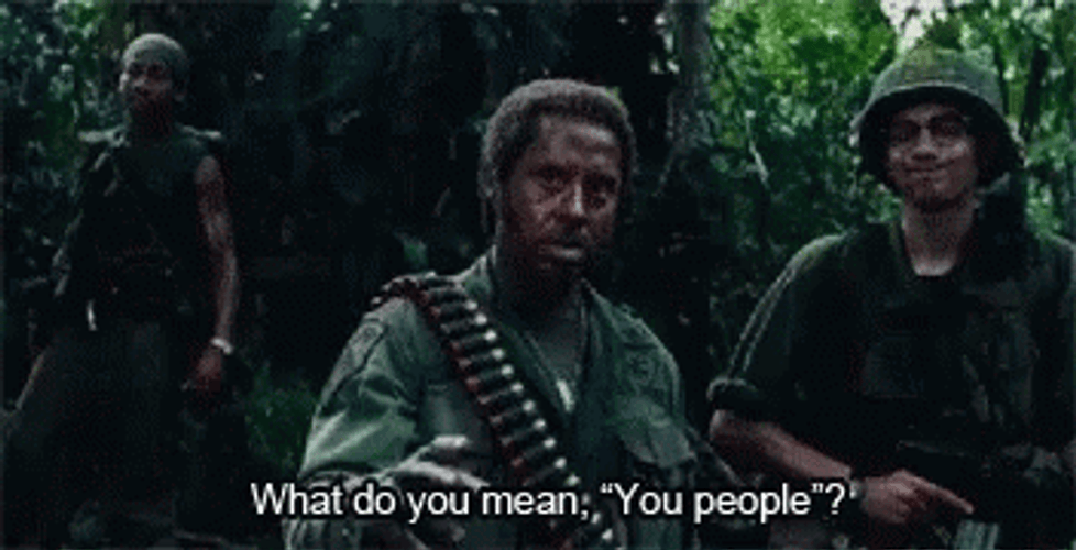 Tropic Thunder Robert Downey Jr You People GIF