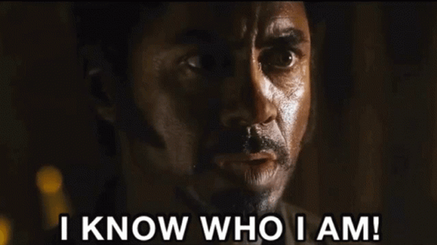 Tropic Thunder Robert I Know Who I Am GIF
