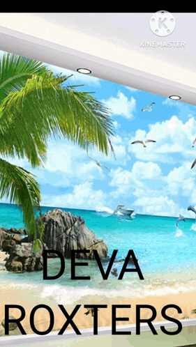 Tropical Beach With Deva Roxters