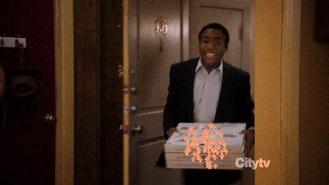 Troy Barnes Apartment Caught On Fire GIF