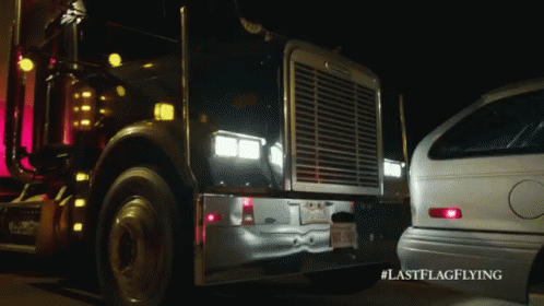 Truck Parked Next to White Car #lastflagflying