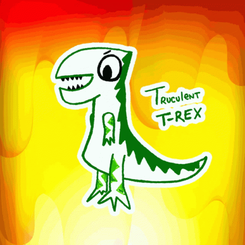 Truculent T-rex GIF