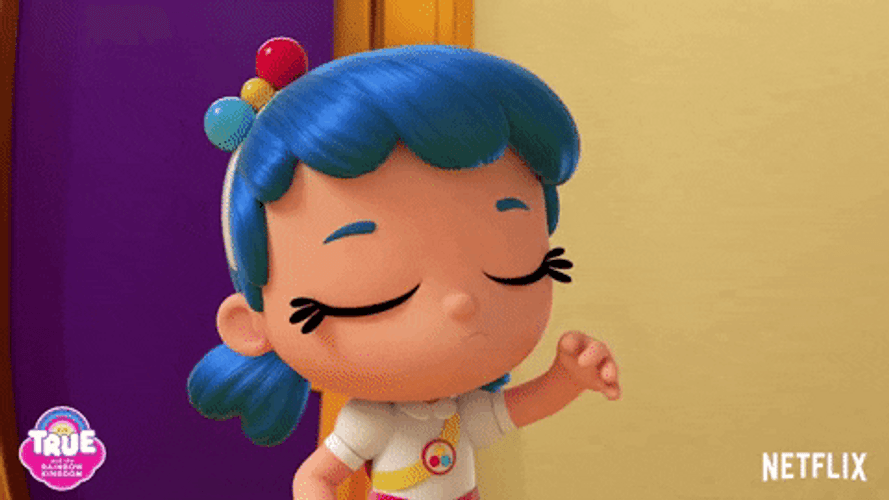 True And The Rainbow Kingdom Finger Snap GIF