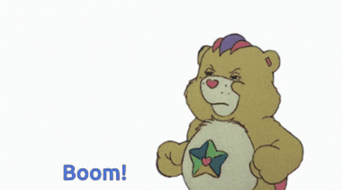 True Heart Bare Care Bear GIF