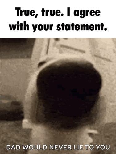 True True I Agree With Your Statement GIF