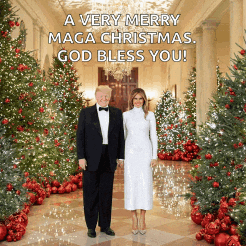 Trump Christmas Merry Christmas Trump Meme GIF