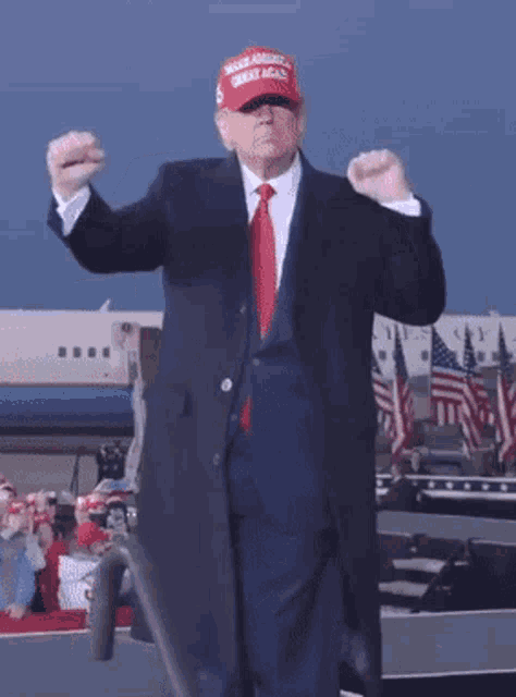 Trump Dance Ymca Gif GIF