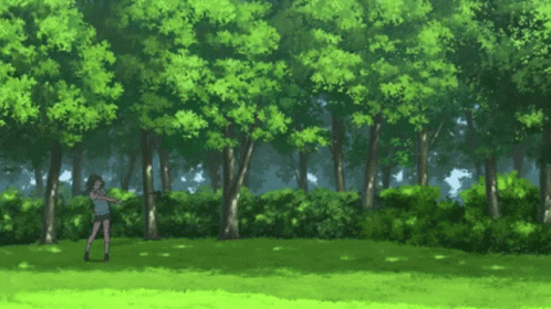 Trump Golf Anime Girl Playing Golf GIF