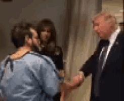 Trump Hand Shake Gif GIF
