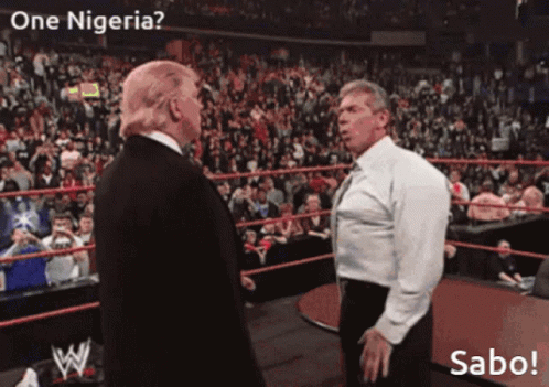 Trump Wwe Pushed Vince Mcmahon GIF