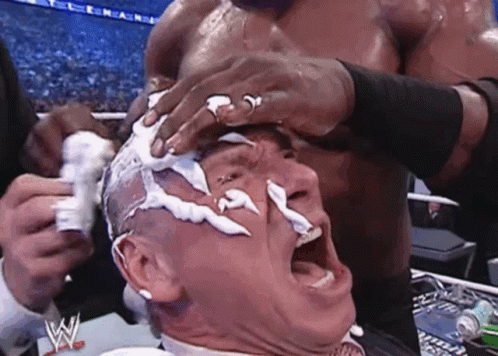 Trump Wwe Shaved Vince Mcmahon Hair GIF