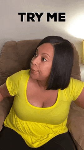 Try Me Comedian Holly Logan GIF