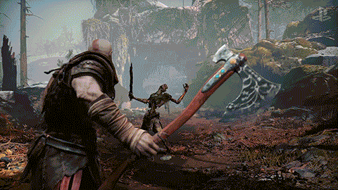 Try Me God Of War Ragnarok Kratos GIF