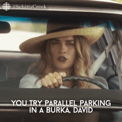 Try Parallel Parking Annie Murphy GIF