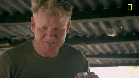 Trying A Local Drink In Laos GIF