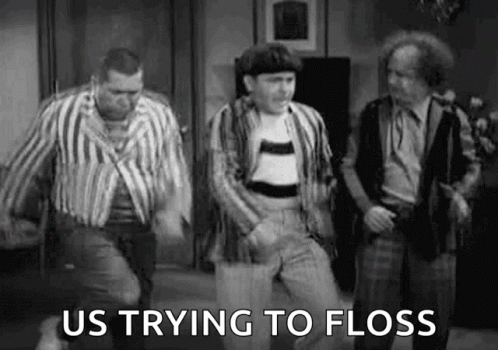 Trying To Floss Dance GIF