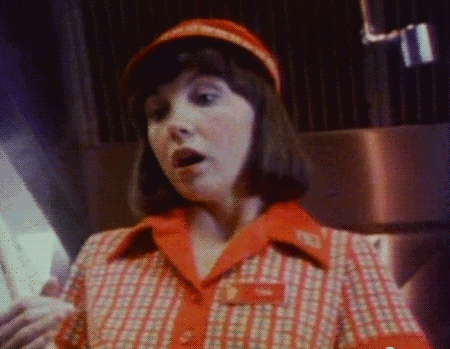 Tsk Tsk Fast Food Employee Disagree GIF