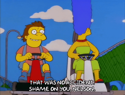 Tsk Tsk Shame On You Nelson GIF