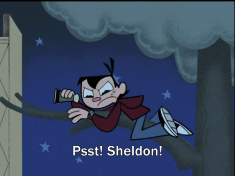 Tsk Tsk Sheldon Use This Ladder GIF