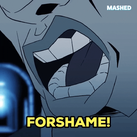 Tsk Tsk What A Shame GIF