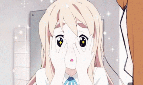 Tsumugi Kotobuki Feels Awe GIF