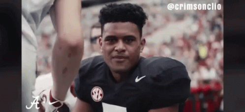 Tua Tagovailoa Tongue Out GIF