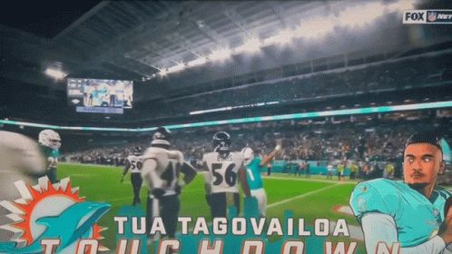 Tua Tagovailoa Touchdown GIF