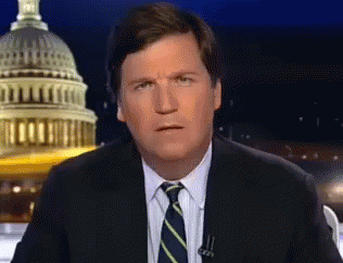 Tucker Carlson Mouth Open GIF