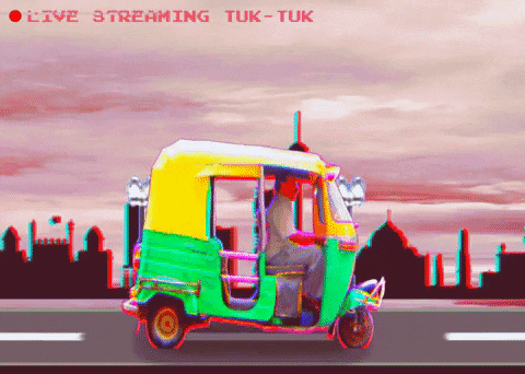 Tuk Tuk Transportation GIF
