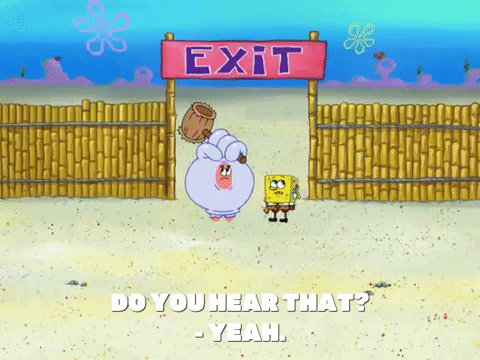 Tumbleweed Spongebob Patrick GIF