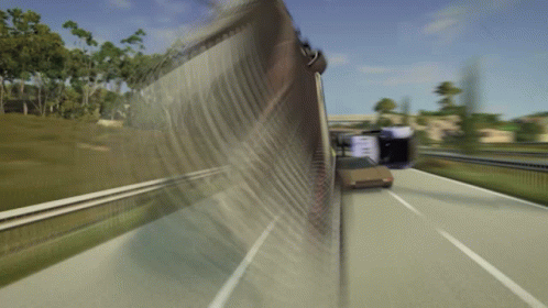 Tumbling Car Crash Meme GIF