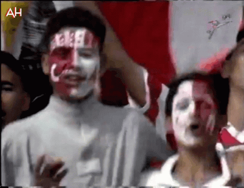 Tunisia Cheerful Football Fans GIF