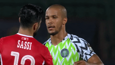Tunisia Tired Soccer Player GIF