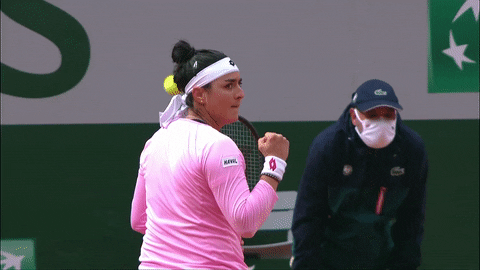 Tunisian Tennis Star Ons Jabeur GIF