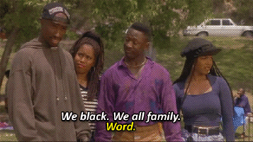 Tupac Flexing Black Family GIF
