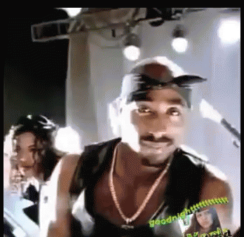 Tupac Posing At Camera GIF