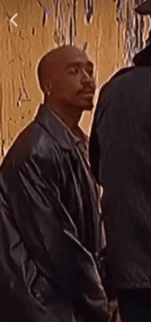 Tupac Shakur Smiling Waving Hi GIF