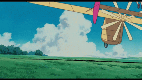 Turbulence Kiki's Delivery Service Scene GIF