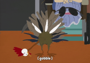 Turkey Animation Gobble GIF
