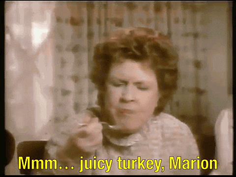 Turkey Day Vintage Tv Commercial GIF